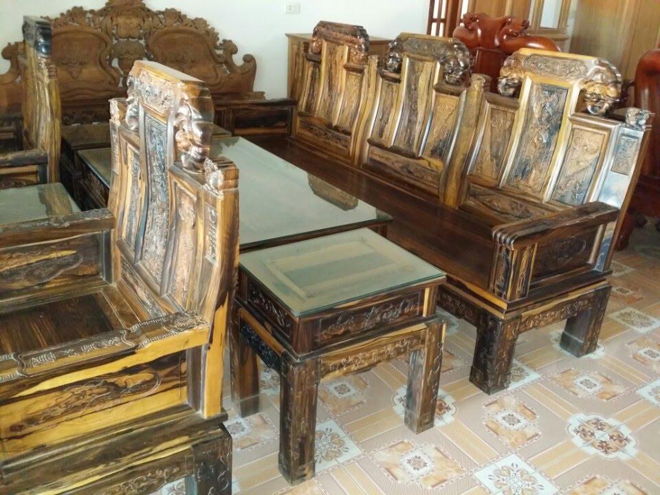 Nội thất gỗ da báo góp phần làm nên đẳng cấp cho không gian 